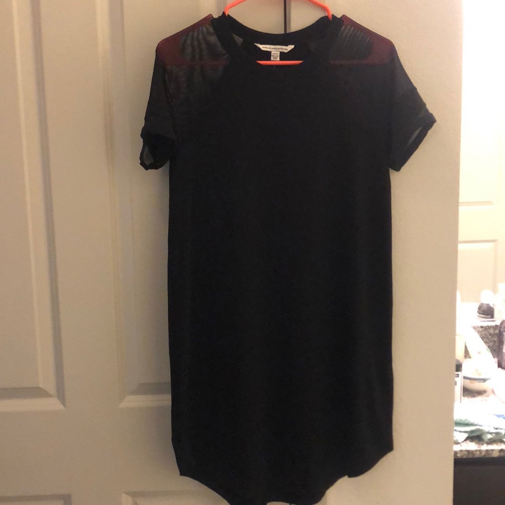 Black T-shirt Dress